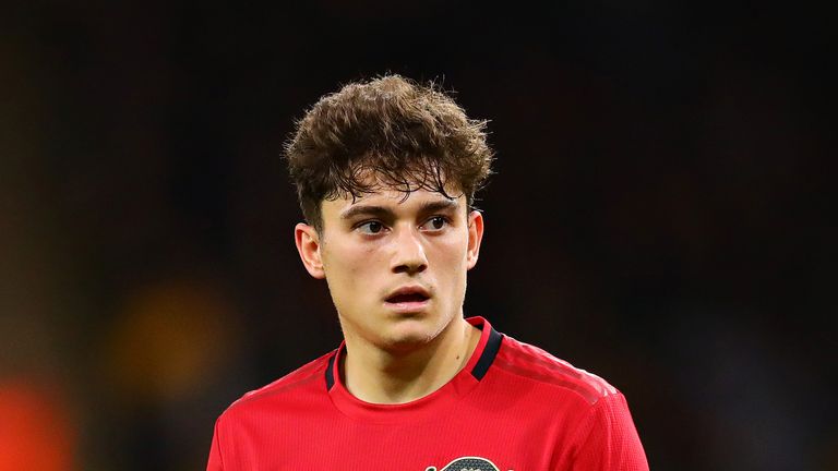 Daniel James will miss Thursday's Europa League group-stage clash