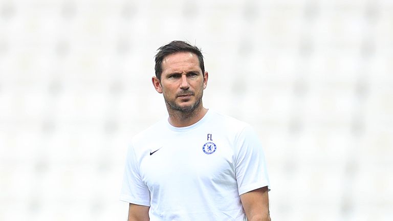 Frank Lampard's Chelsea will be looking to bounce back from their 4-0 defeat to Manchester United at the weekend