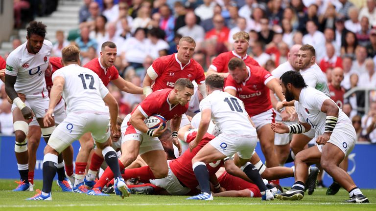 George North scored early in the second half to help Wales claw back the deficit