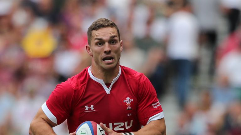 George North scored in Wales' defeat at Twickenham on Sunday