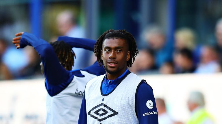 Iwobi se mudó el día de la fecha límite a Everton el mes pasado