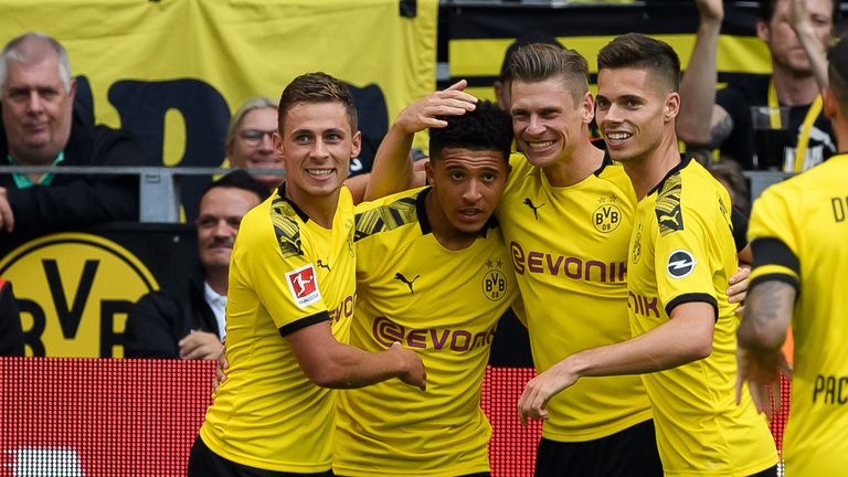 Sancho left Manchester City at the age of 17