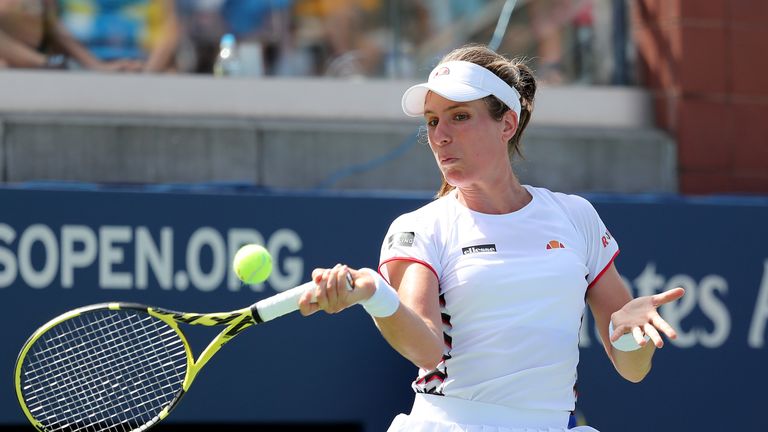 Konta allowed the dangerous Kasatkina a way back into the match in the second set before winning