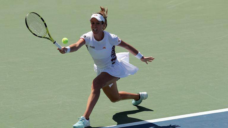 The Briton will face world No 61 Margarita Gasparyan next