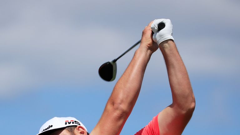 Rahm mixed five birdies with three bogeys during the final round