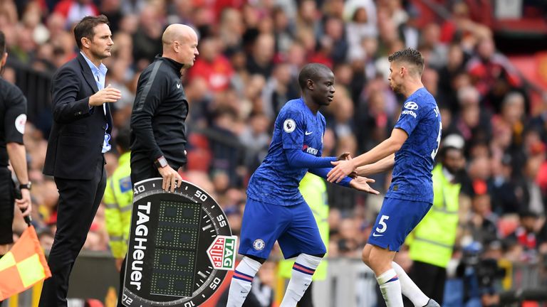 N'Golo Kante will be assessed before a decision is made on whether he will start Wednesday's Super Cup