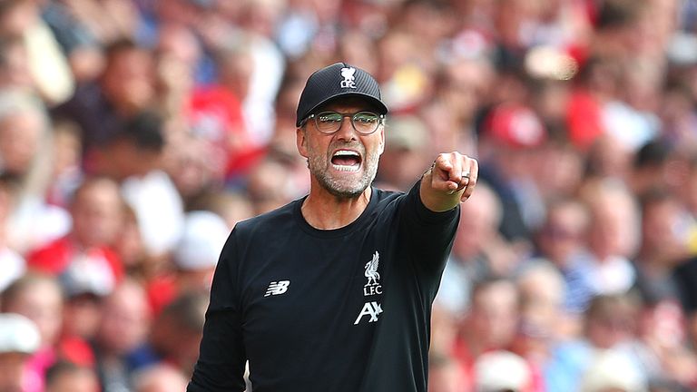 Jurgen Klopp is contracted to Liverpool until 2022