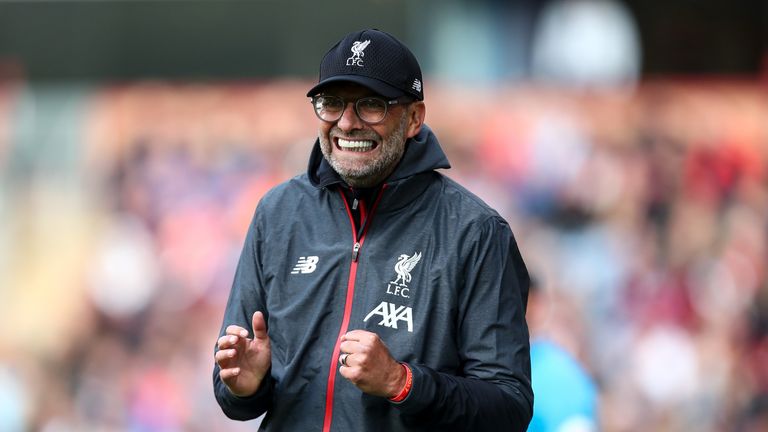 Jurgen Klopp played down the incident between Mohamed Salah and Sadio Mane at Burnley on Saturday
