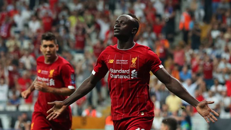 Sadio Mane scored a double on his first start of the season