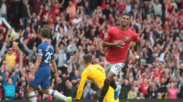 Marcus Rashford is already a fifth of the way to his league tally from 2018/19