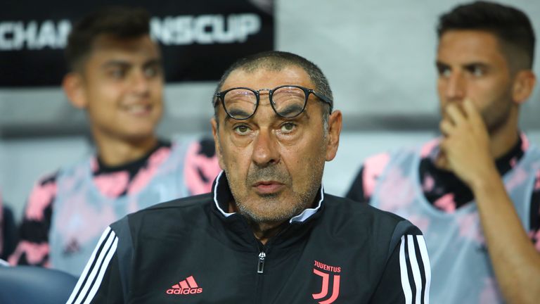 Juventus head coach Maurizio Sarri has been feeling unwell since last week