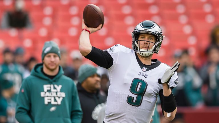 Nick Foles thrived when he took over from Wentz in previous seasons
