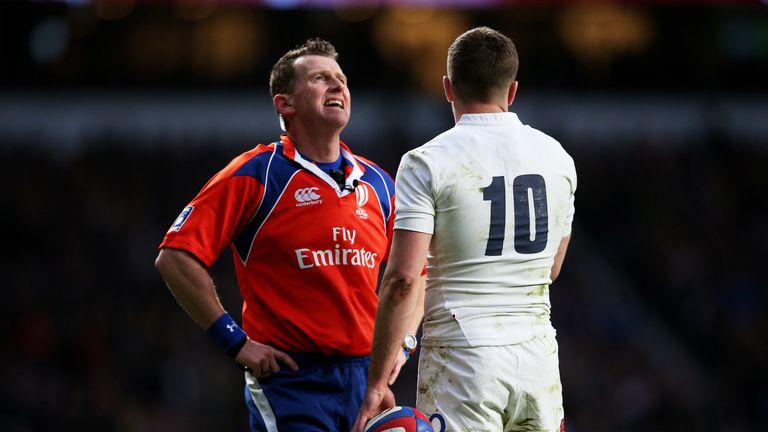 Rugby union fans can hear what officials are saying during matches