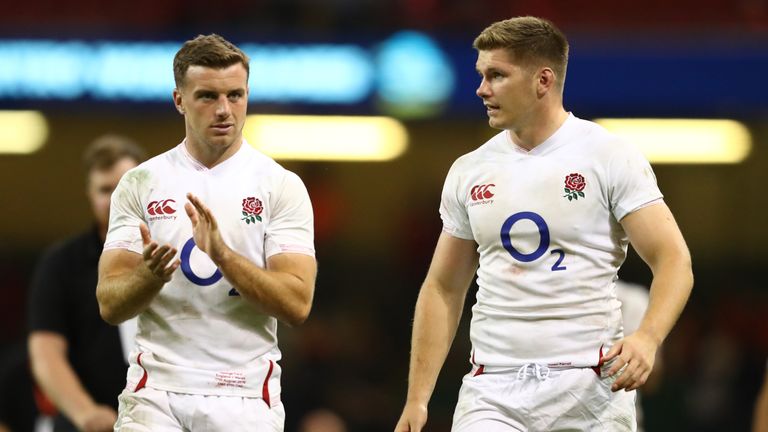 The  dual-playmaker combination of George Ford and Owen Farrell returns