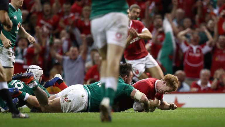 Rhys Patchell emerged from the bench to turn the game in Wales' favour, scoring late on