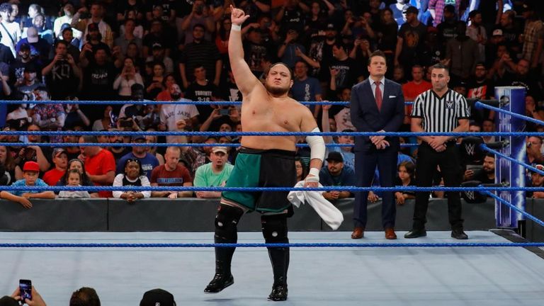 Samoa Joe is among the many supporters Corbin has for his work as a heel