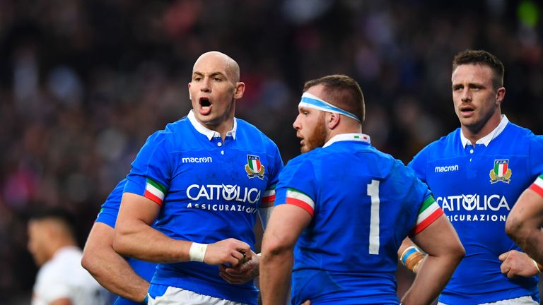 Sergio Parisse made his Rugby World Cup debut as a replacement against New Zealand in 2003