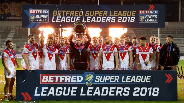 St Helens won the 2018 League Leaders' Shield, but lost out in the Super League play-offs