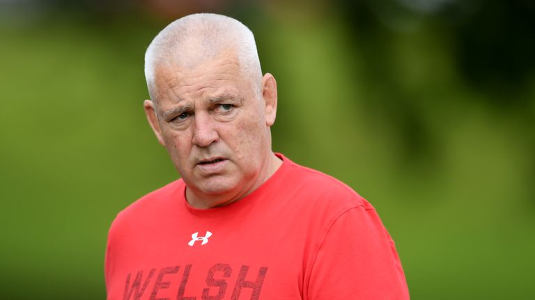 Warren Gatland wants Wales to finish top of their World Cup group