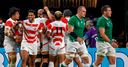 Japan stun Ireland in Shizuoka