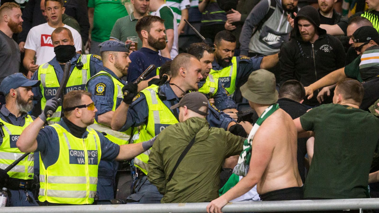 Celtic fined over AIK incidents