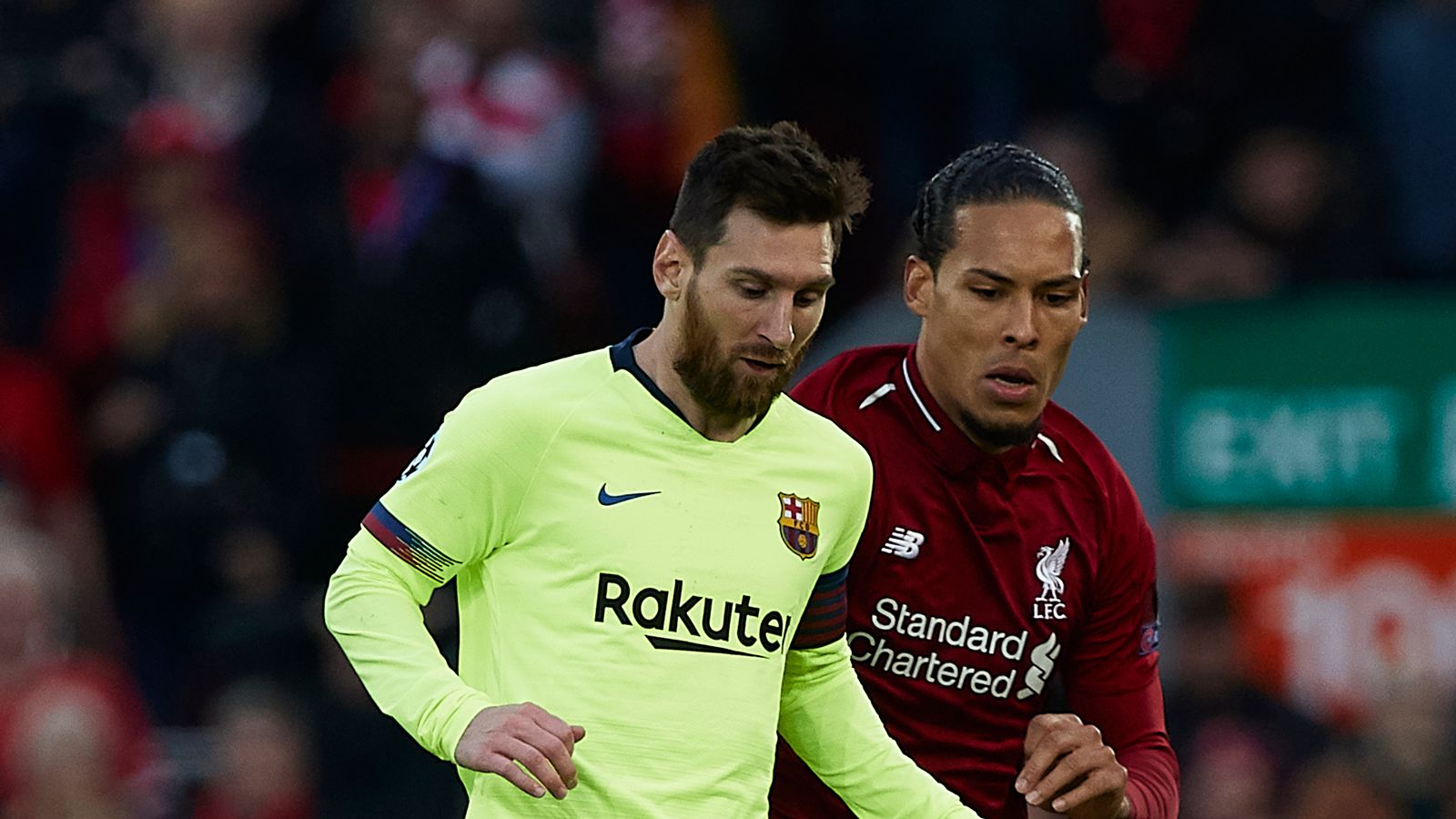 Lennon: Van Dijk was better than Messi