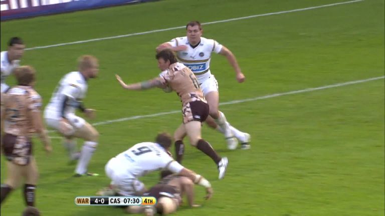 Warrington crushed Castleford 62-0 in 2011