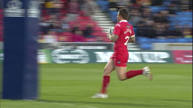 Ryan McGoldrick secured victory for the Red Devils in a see-saw battle