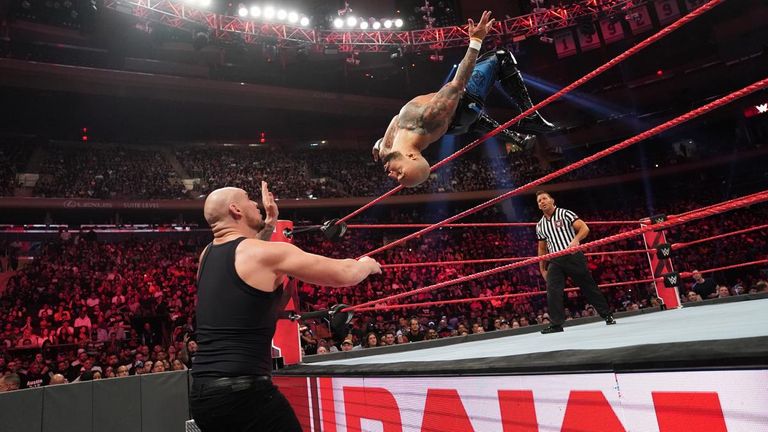 We've picked out the biggest and best wrestling moves from Monday Night Raw