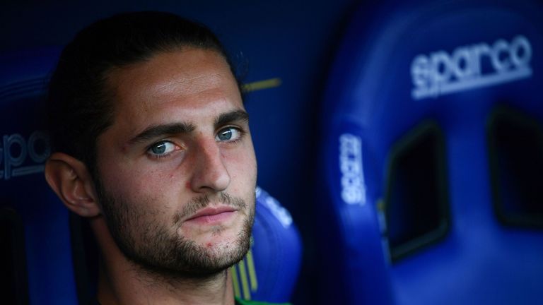 Adrien Rabiot is reportedly unhappy at Juventus