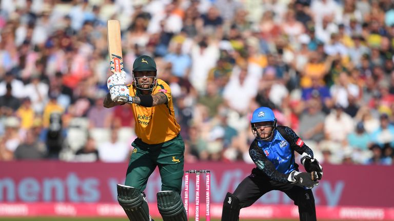 Hales recently extended his limited-overs only contract with Nottinghamshire