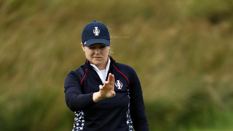 Ally McDonald justified her place as a late replacement with her performances for USA
