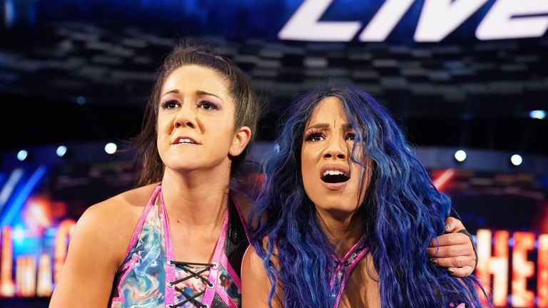Bayley and Sasha Banks continue to dominate the WWE's women's division