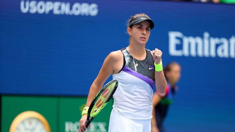 Belinda Bencic defeated Donna Vekic to reach the US Open semi-finals