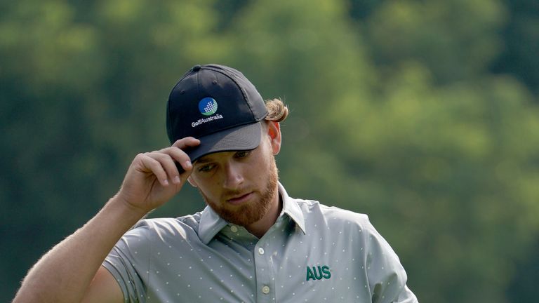 Windred dropped four shots in five holes around the turn