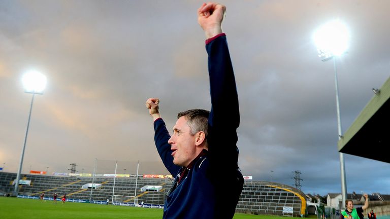 Cathal Murrary celebrates the semi-final win over reigning champions Cork