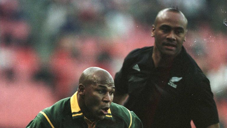 Chester Williams won the Rugby World Cup on home soil