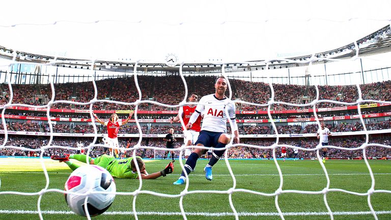 Mauricio Pochettino's decision to start Christian Eriksen was vindicated when he opened the scoring inside 10 minutes at the Emirates