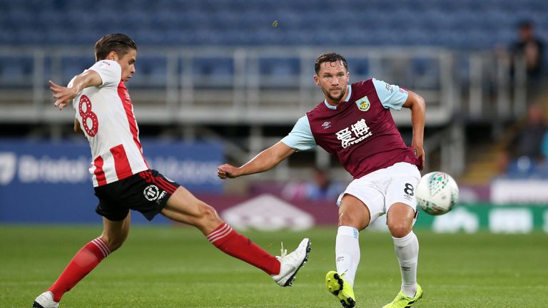 Drinkwater made his debut for Burnley against Sunderland in August