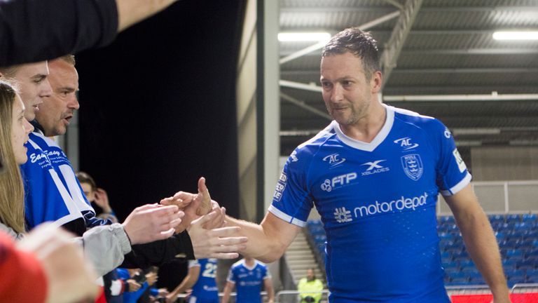 Danny McGuire spent two years as a player at Hull KR following a glittering career with Leeds Rhinos