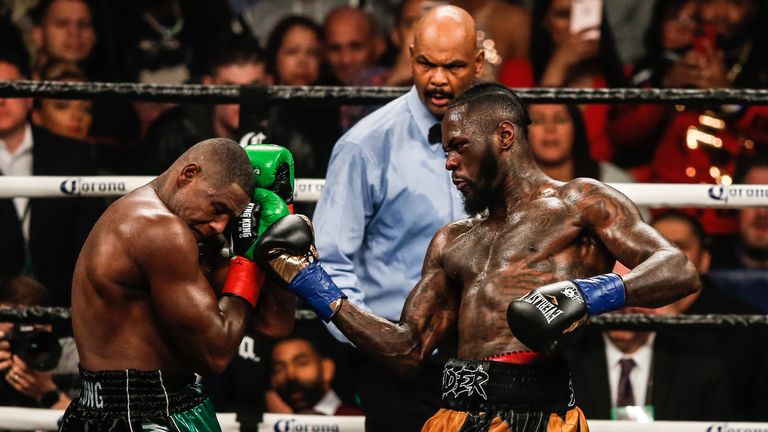 Deontay Wilder venció a Luis Ortiz el año pasado