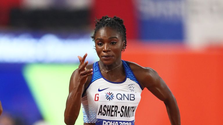 Dina Asher-Smith takes silver as Shelly-Ann Fraser-Pryce wins gold in ...