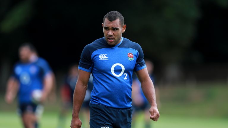 Joe Marchant is one of three players outside England's World Cup squad to be involved against Italy