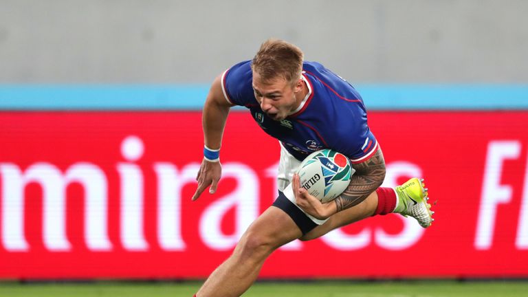 Kirill Golosnitskiy scored the first try of the 2019 World Cup