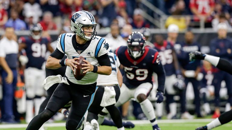 Kyle Allen has been a huge surprise as the starter for Carolina