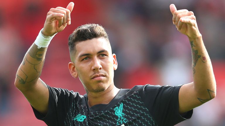 Firmino has scored twice and registered four assists in six games this season