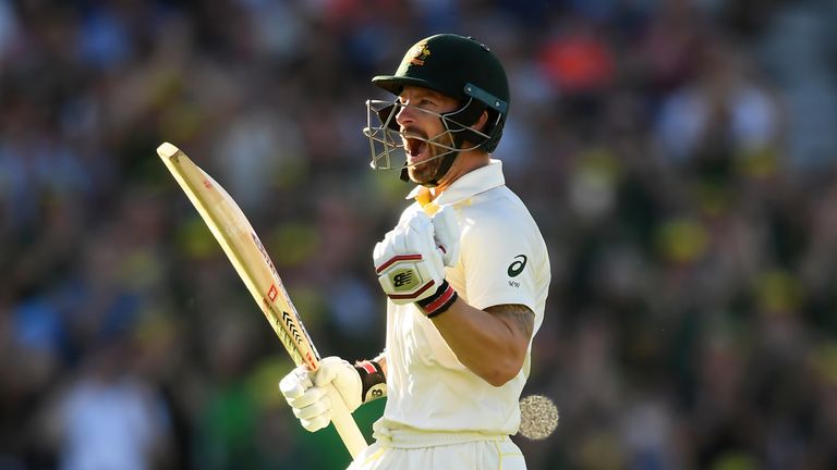 Matthew Wade scored two centuries in the series, including one on the fourth day of the final Test at The Oval