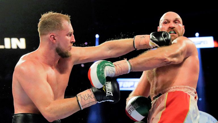 Otto Wallin daría la bienvenida a una segunda pelea con Tyson Fury