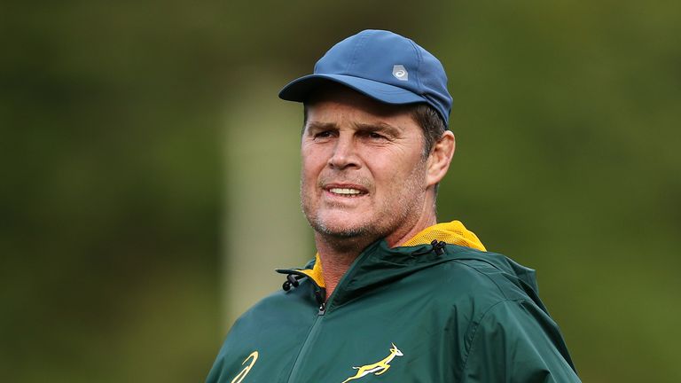 El entrenador de los Springboks, Rassie Erasmus, nombró a un equipo sin cambios del último partido de calentamiento de su equipo