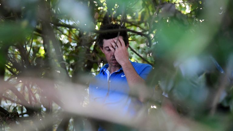 Rory McIlroy will have to dig deep to make the cut